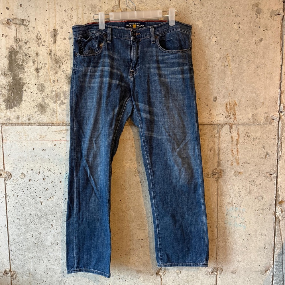 Lucky Brand Jeans Womens 10/30 Blue Sienna Tomboy Crop Relaxed Denim Pants